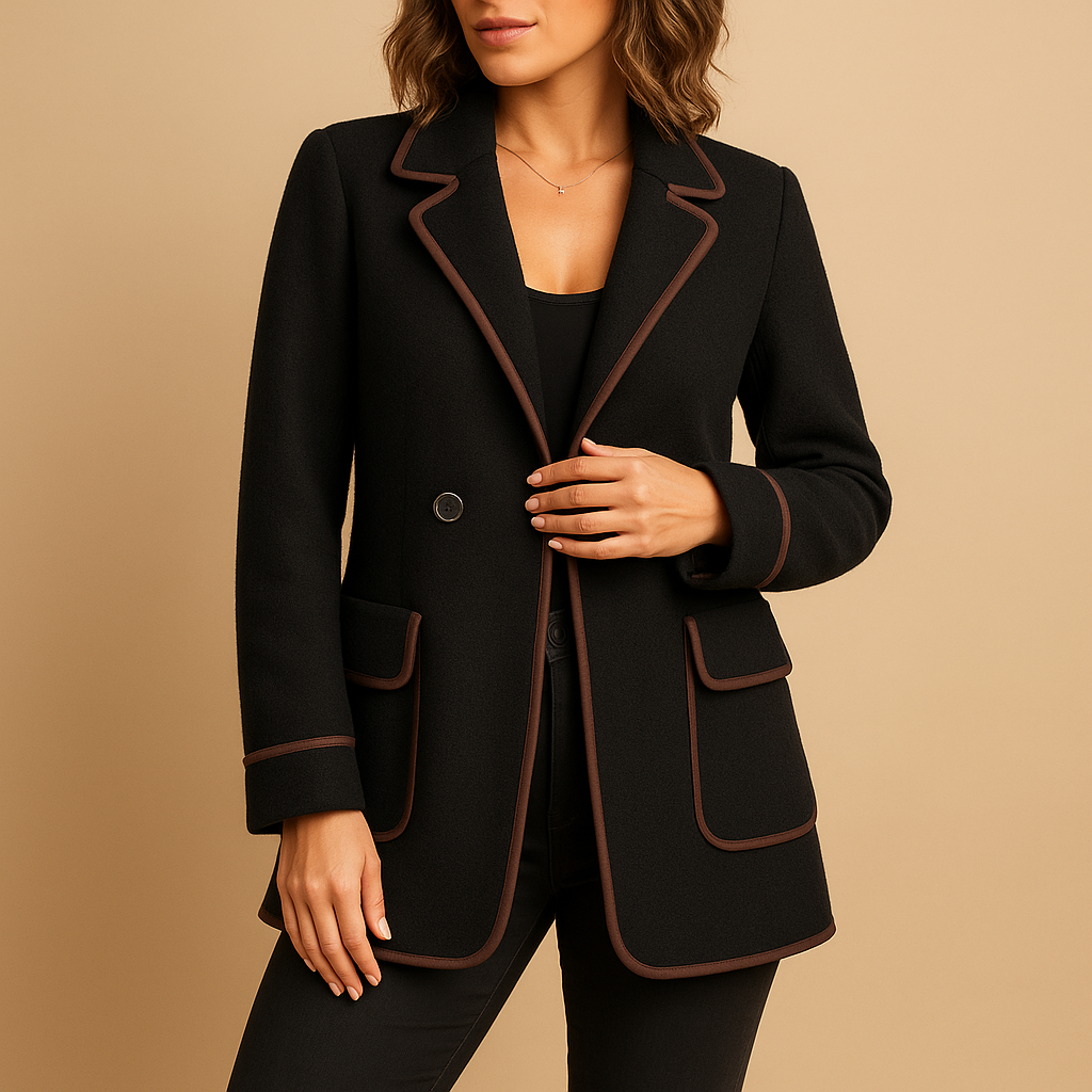 Blazer damski | Ciepła podszewka i ponadczasowy elegancki styl