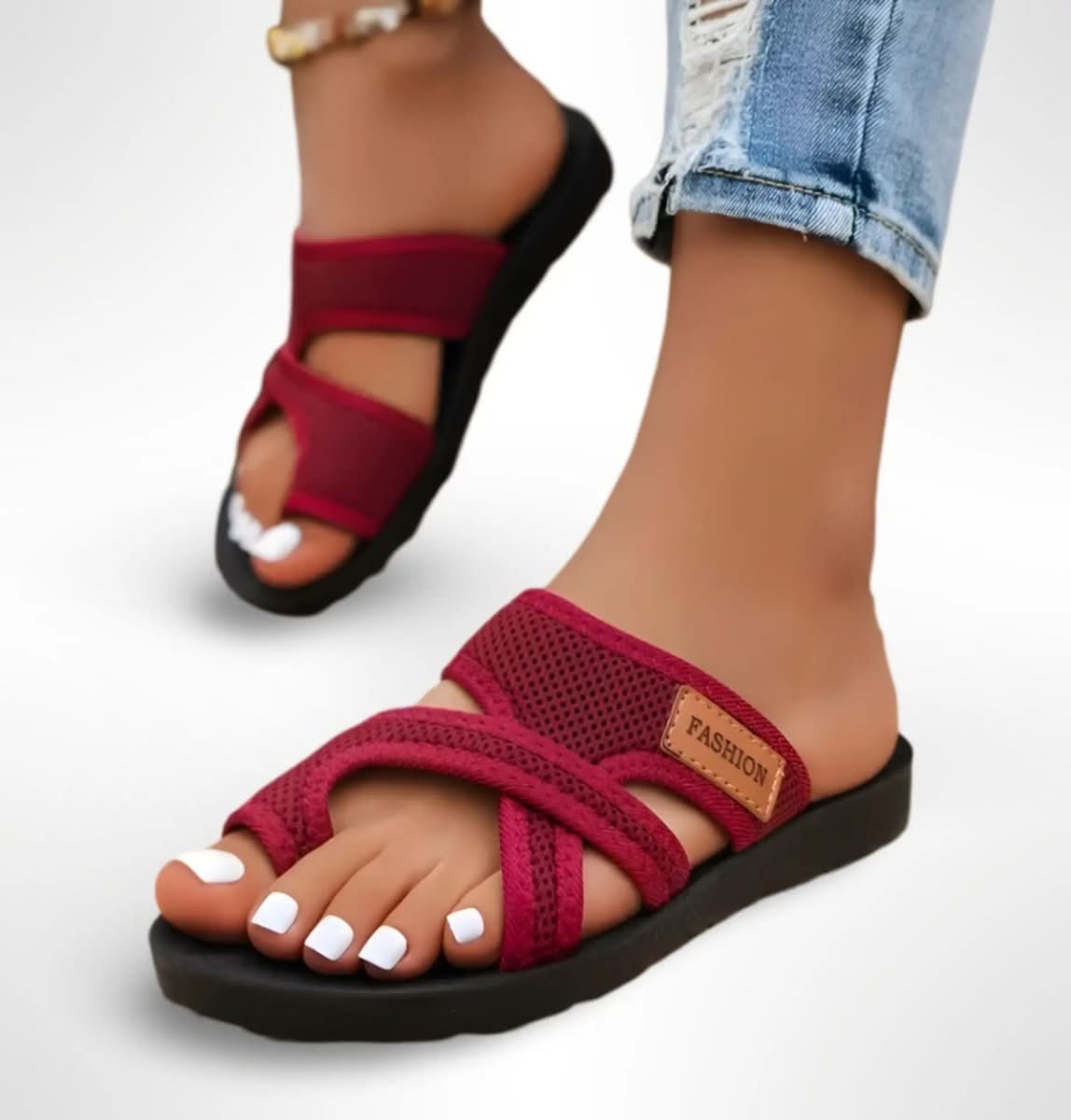 Sandały damskie ortopedyczne | Hallux valgus, odkryte palce