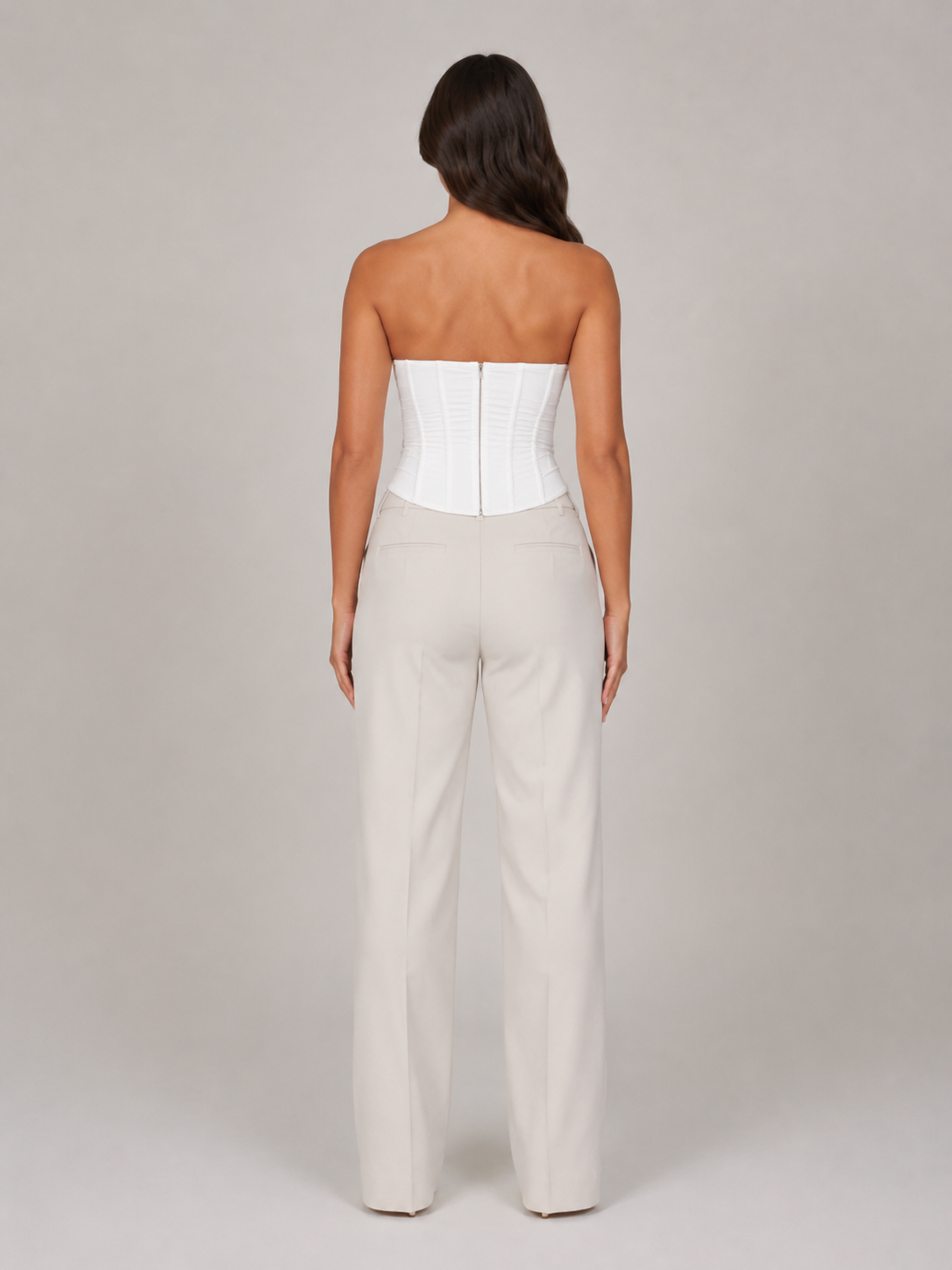Top Corsetowy | Modelujący Krój | Regulowane Ramiączka