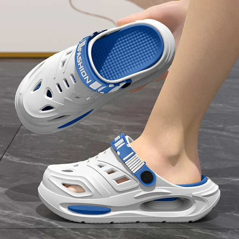 Klapki męskie | Wygodne slip-on z regulowaną opską
