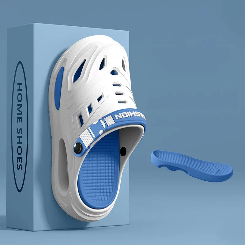 Klapki męskie | Wygodne slip-on z regulowaną opską