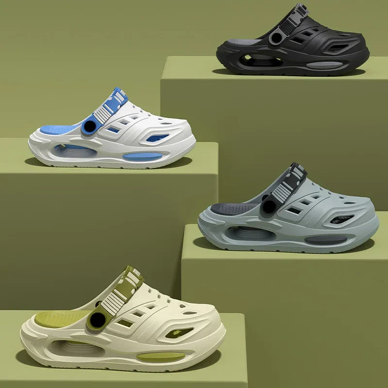Klapki męskie | Wygodne slip-on z regulowaną opską