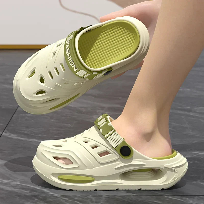 Klapki męskie | Wygodne slip-on z regulowaną opską