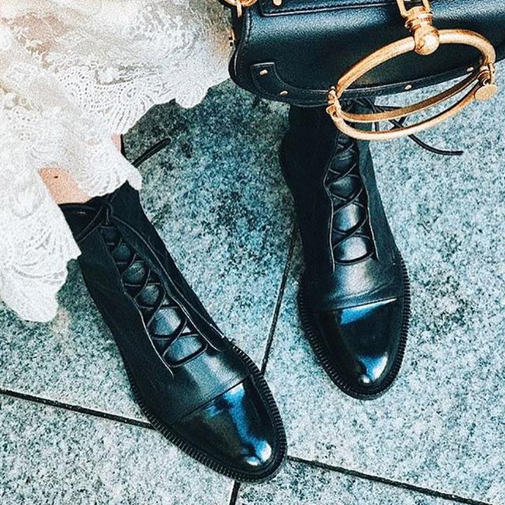 Buty damskie na obcasie | Urielle czarne, komfortowe