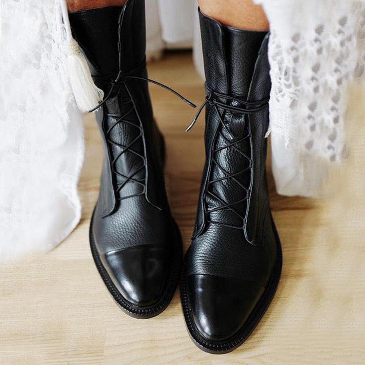 Buty damskie na obcasie | Urielle czarne, komfortowe