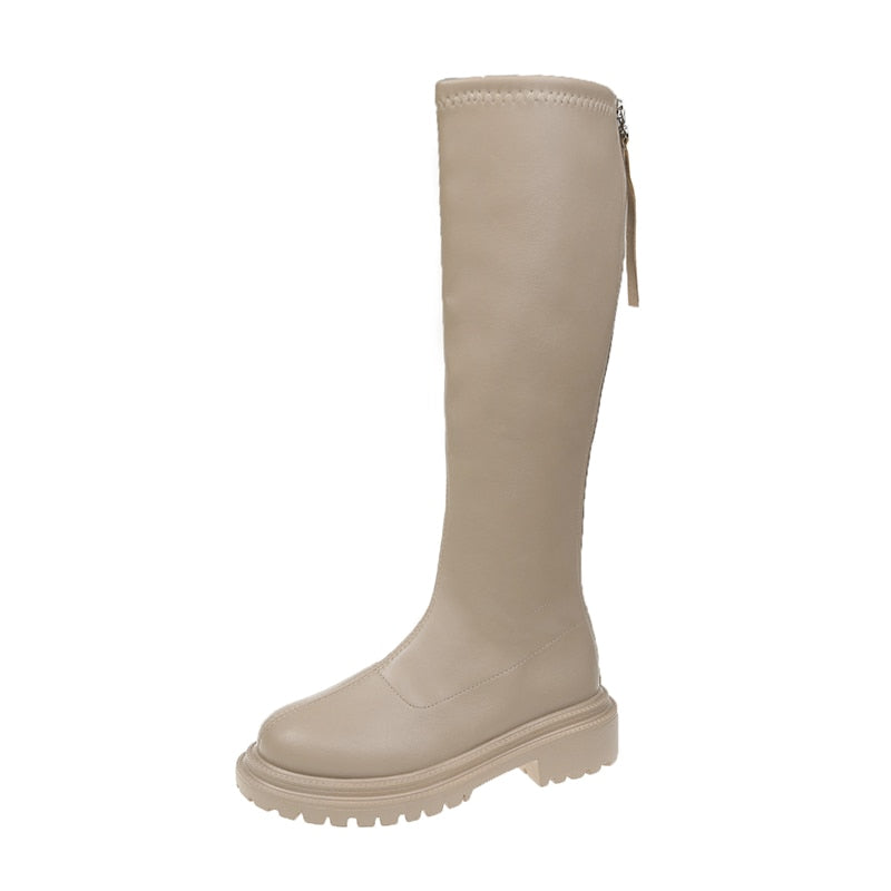 Damskie Buty ze Skóry | Czarne, Brązowe, Białe, Mleczna Herbata | Rozmiary 35-40