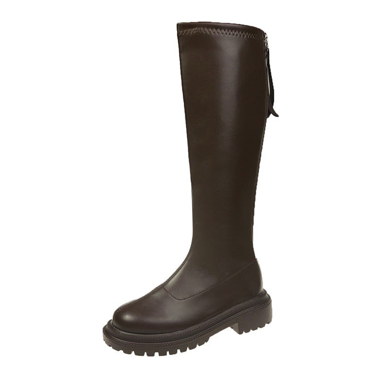 Damskie Buty ze Skóry | Czarne, Brązowe, Białe, Mleczna Herbata | Rozmiary 35-40