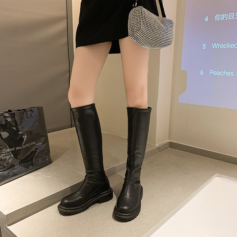 Damskie Buty ze Skóry | Czarne, Brązowe, Białe, Mleczna Herbata | Rozmiary 35-40