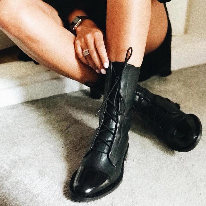 Buty damskie na obcasie | Urielle czarne, komfortowe