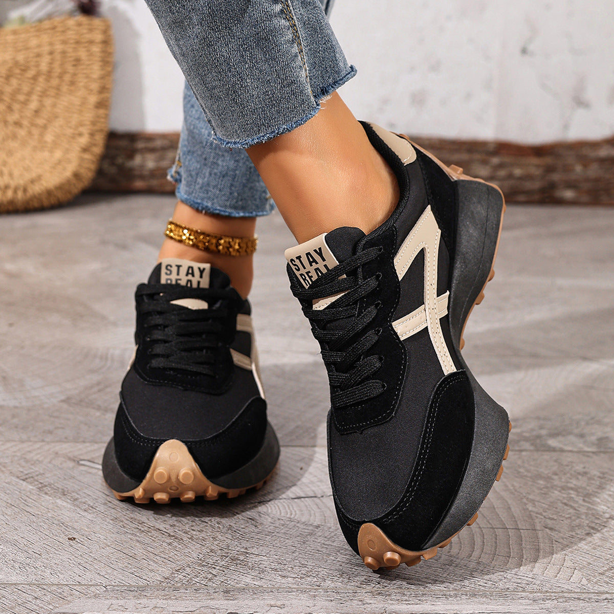 Damskie Buty Sportowe | Ortopedyczne, Lekkie, Sznurowane