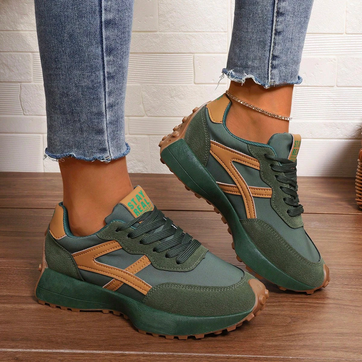 Damskie Buty Sportowe | Ortopedyczne, Lekkie, Sznurowane