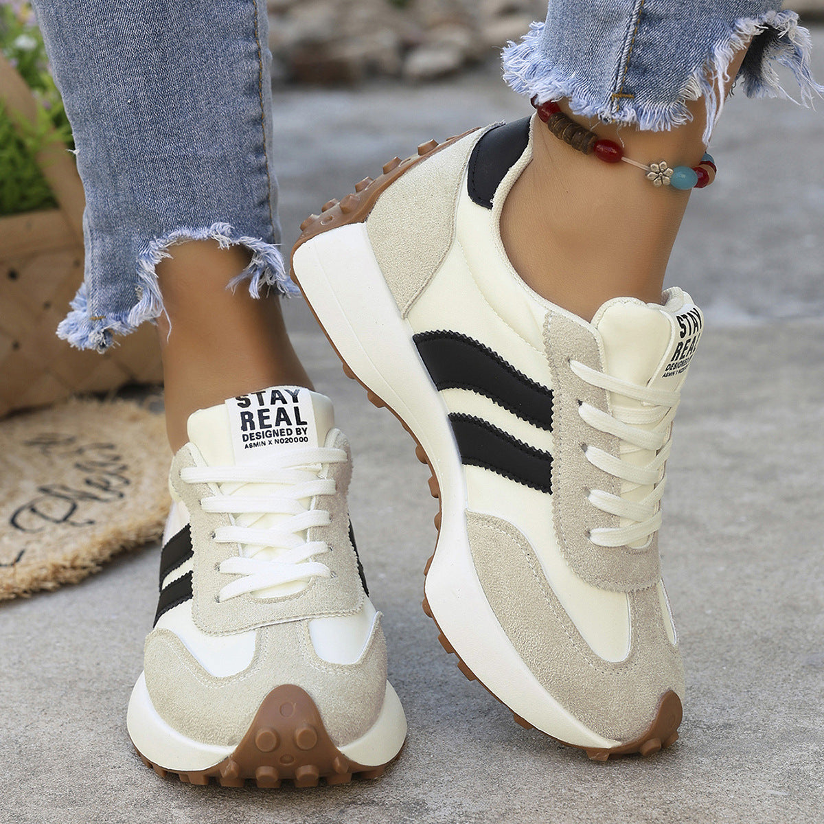 Damskie Buty Sportowe | Ortopedyczne, Lekkie, Sznurowane