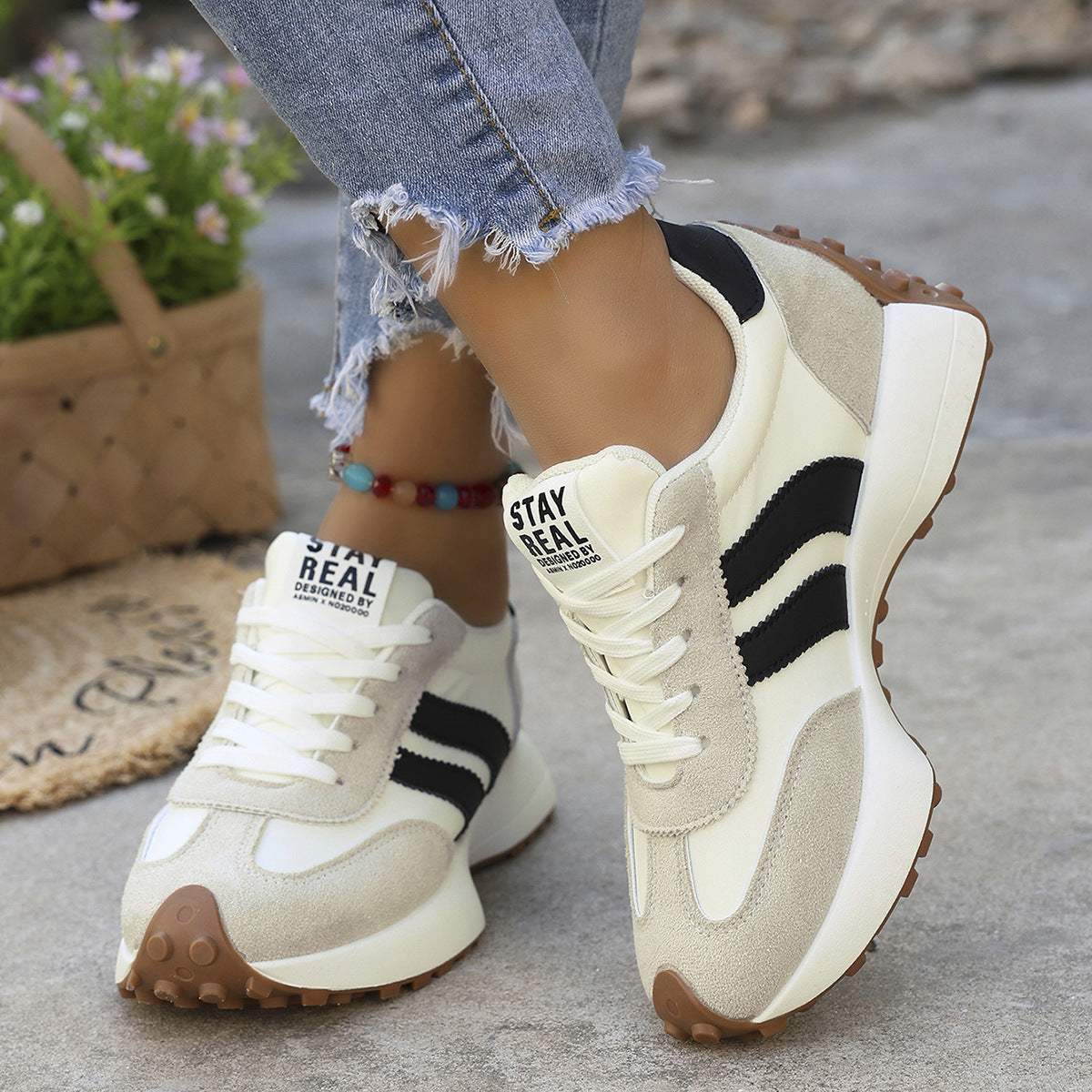 Damskie Buty Sportowe | Ortopedyczne, Lekkie, Sznurowane