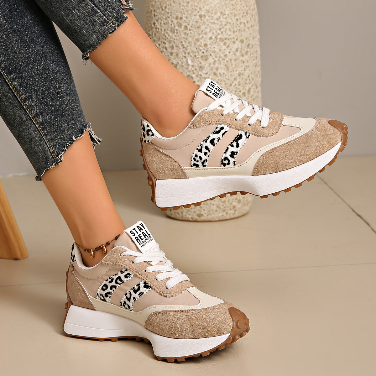 Damskie Buty Sportowe | Ortopedyczne, Lekkie, Sznurowane