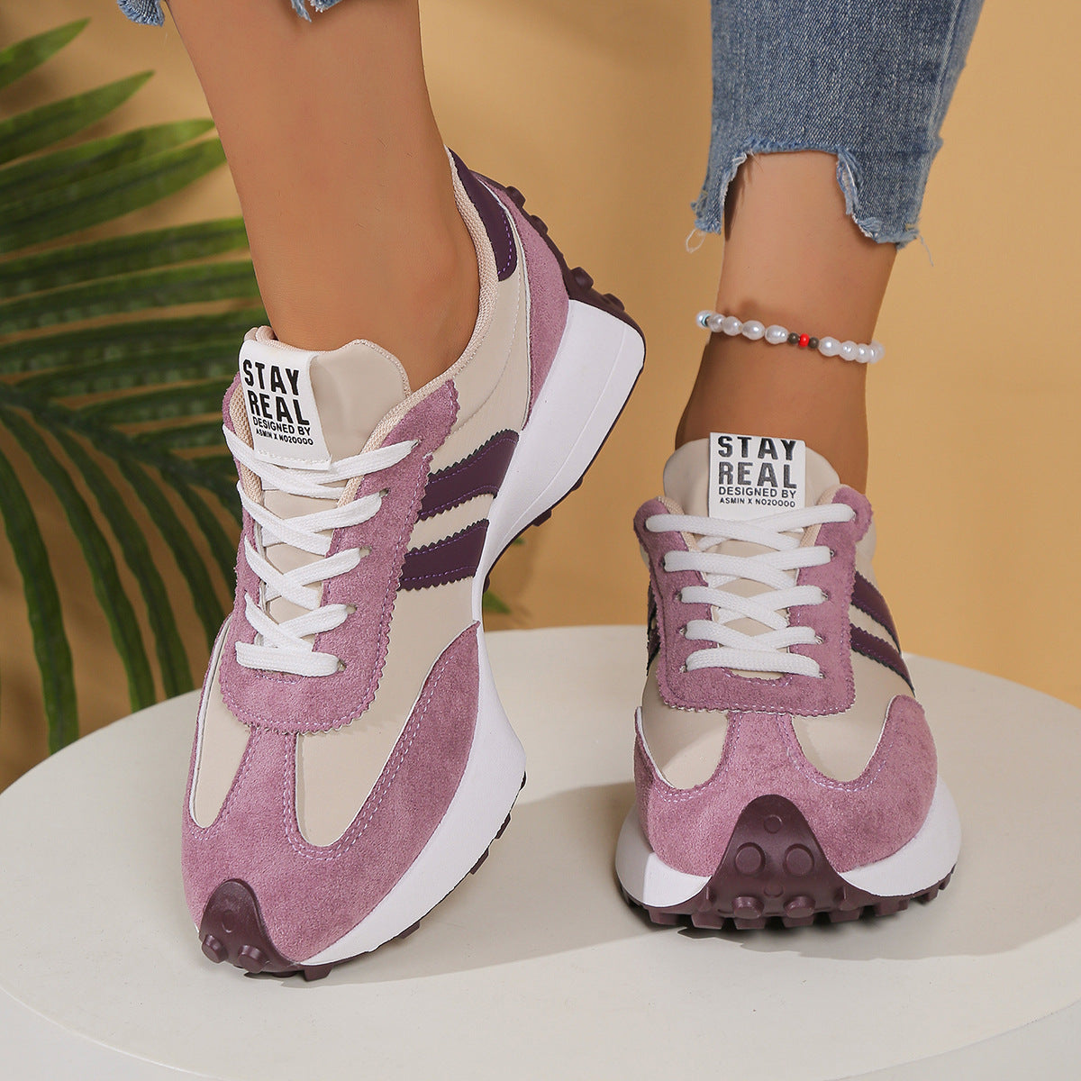 Damskie Buty Sportowe | Ortopedyczne, Lekkie, Sznurowane