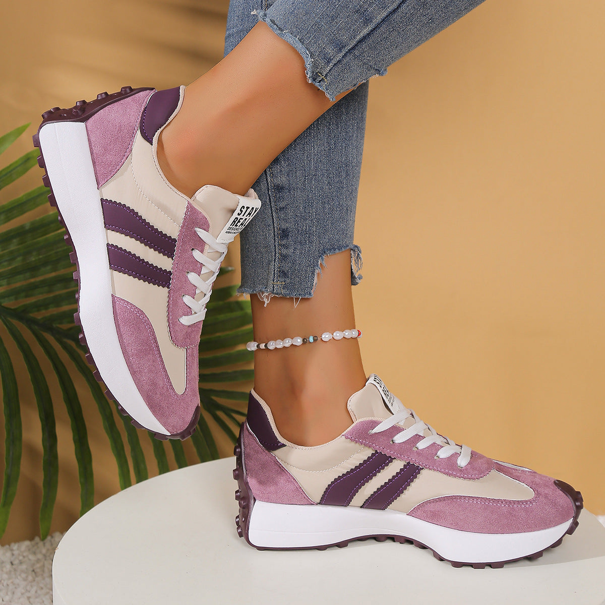 Damskie Buty Sportowe | Ortopedyczne, Lekkie, Sznurowane