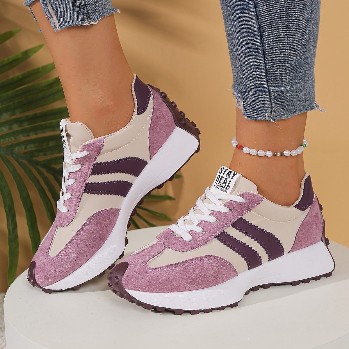 Damskie Buty Sportowe | Ortopedyczne, Lekkie, Sznurowane