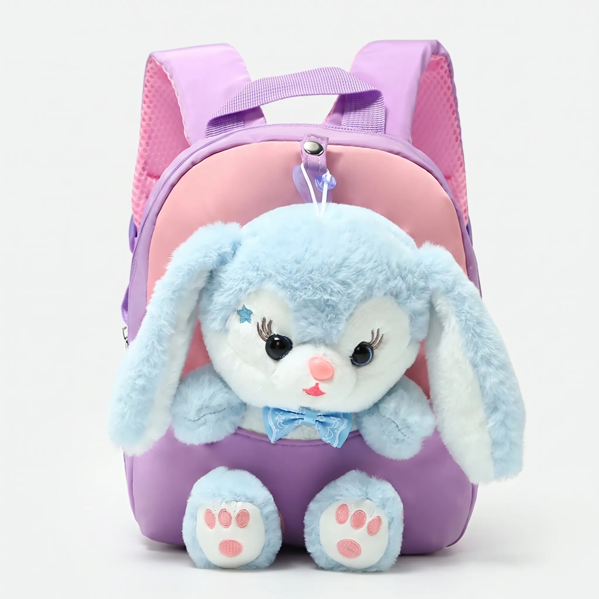 Plecak szkolny z odejmowaną pluszową zabawką | Dzieci | Kolory