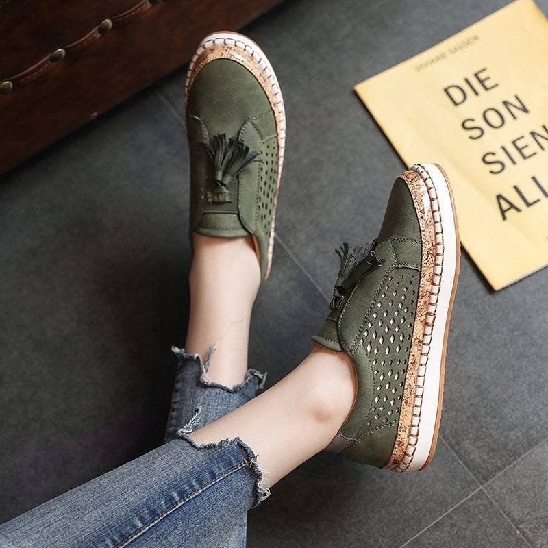 Buty damskie wsuwane | Amortyzacja, oddychające wsparcie