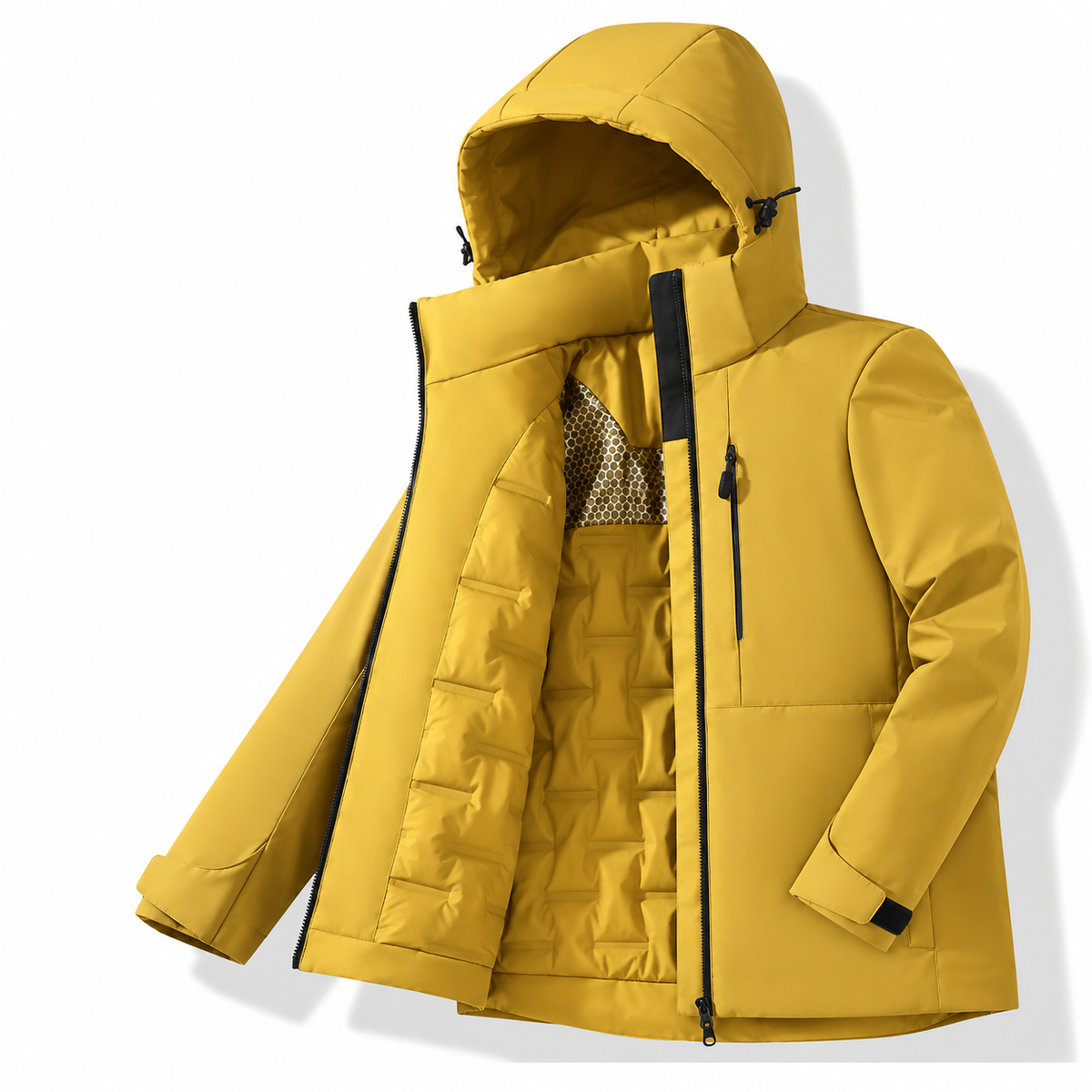 Kurtka Softshell Męska | Wodoodporna, Polarowa | Hybrydowa, Ciepła