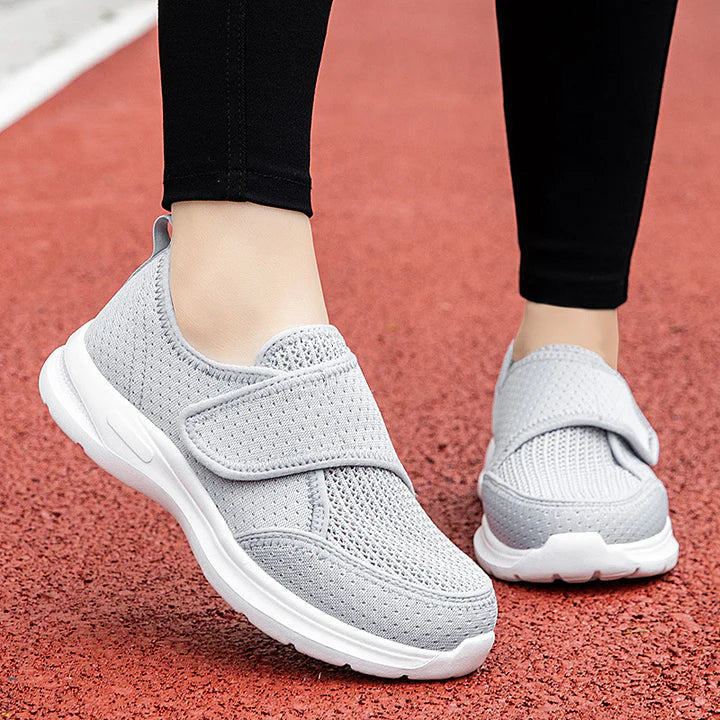 Buty ortopedyczne szeroka stopa regulowany pasek antypoślizgowe