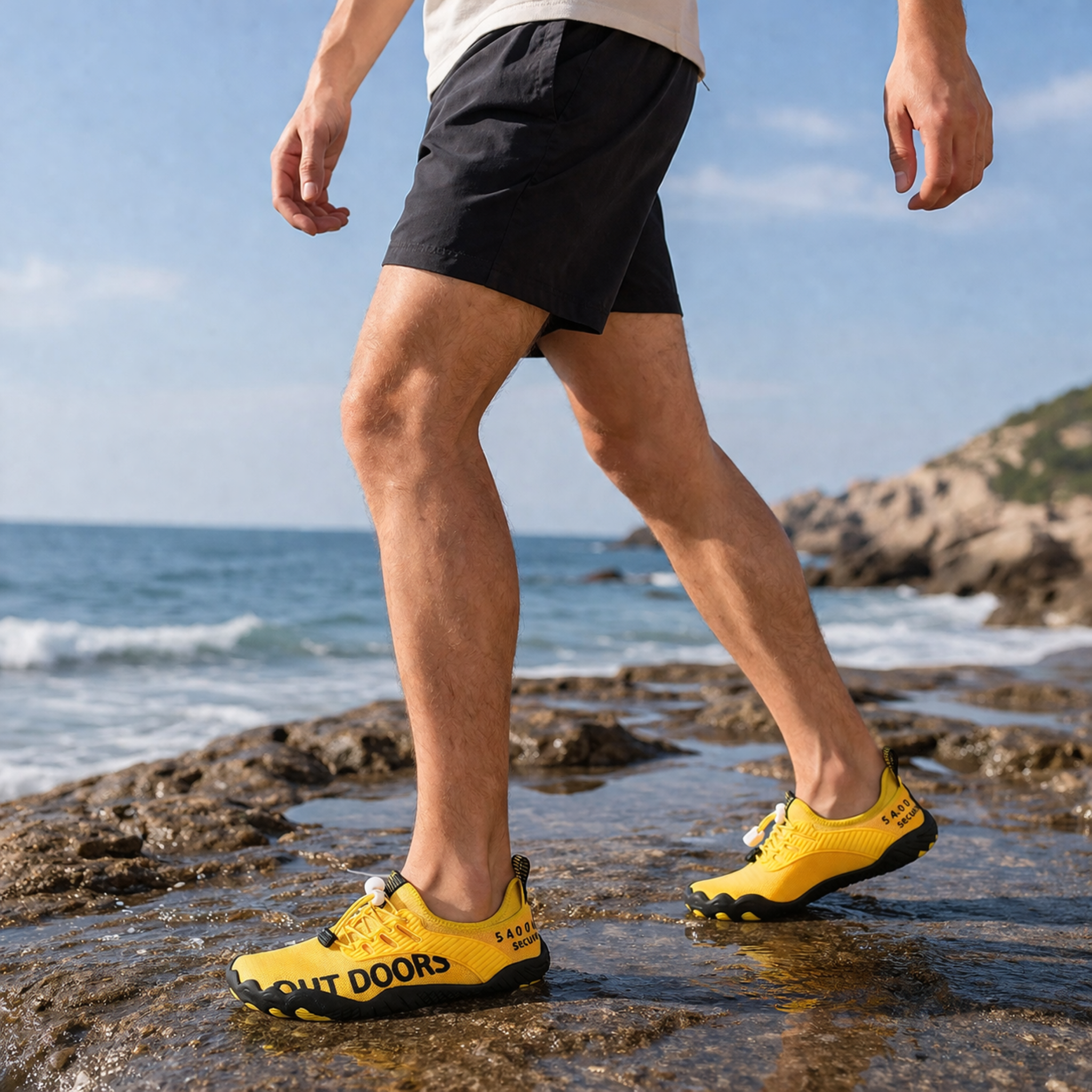 Buty wodne barfuß | Szybkoschnące, antypoślizgowe