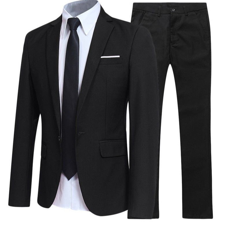 Garnitur Męski | Slim Fit, Komfort | Wielokolorowy
