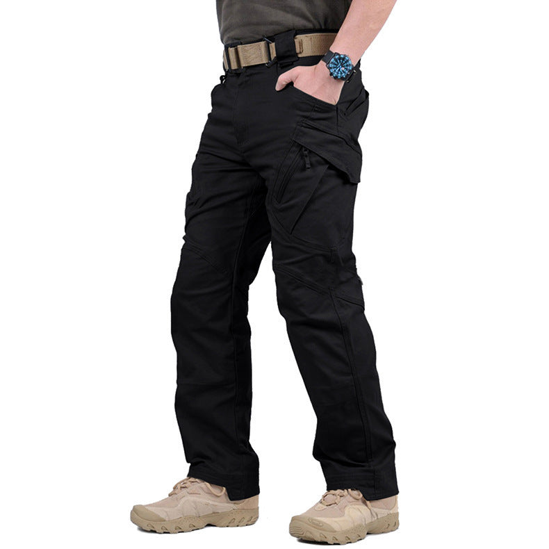Spodnie Cargo Taktyczne | Outdoor Turystyka | Wiele Kieszeni