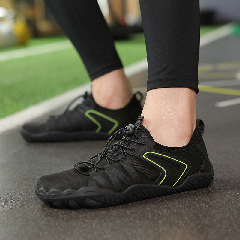 Buty do fitness bez palców | Treningowe, cichy skok, antypoślizg