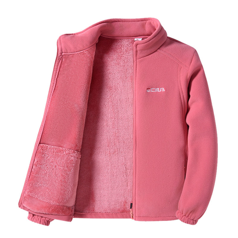 Damska kurtka fleece | Ciepła, miękka, wiosna-jesień