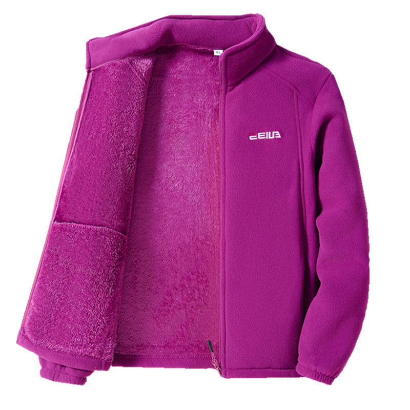 Damska kurtka fleece | Ciepła, miękka, wiosna-jesień