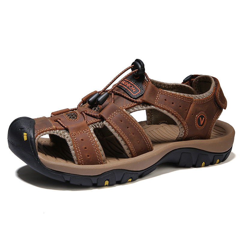 Sandały Męskie | Skóra Naturalna, Outdoor | Rozmiary 38-48