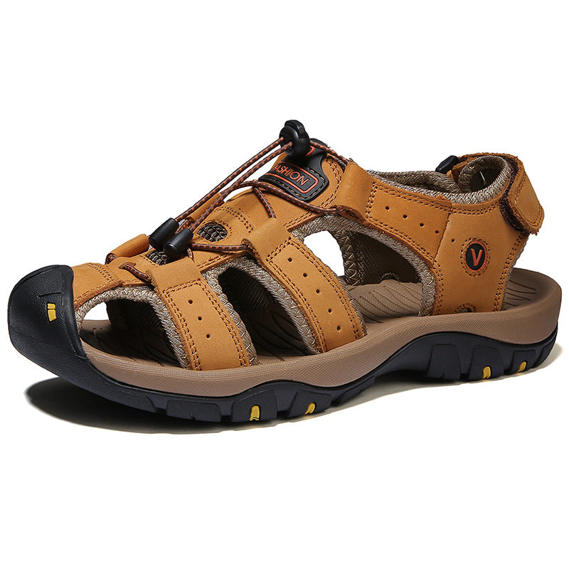 Sandały Męskie | Skóra Naturalna, Outdoor | Rozmiary 38-48