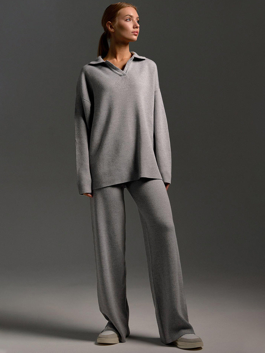 Fiep - Wygodny dres damski - Komplet bluza i spodnie