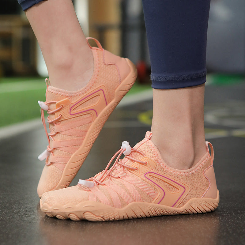 Buty do fitness bez palców | Treningowe, cichy skok, antypoślizg