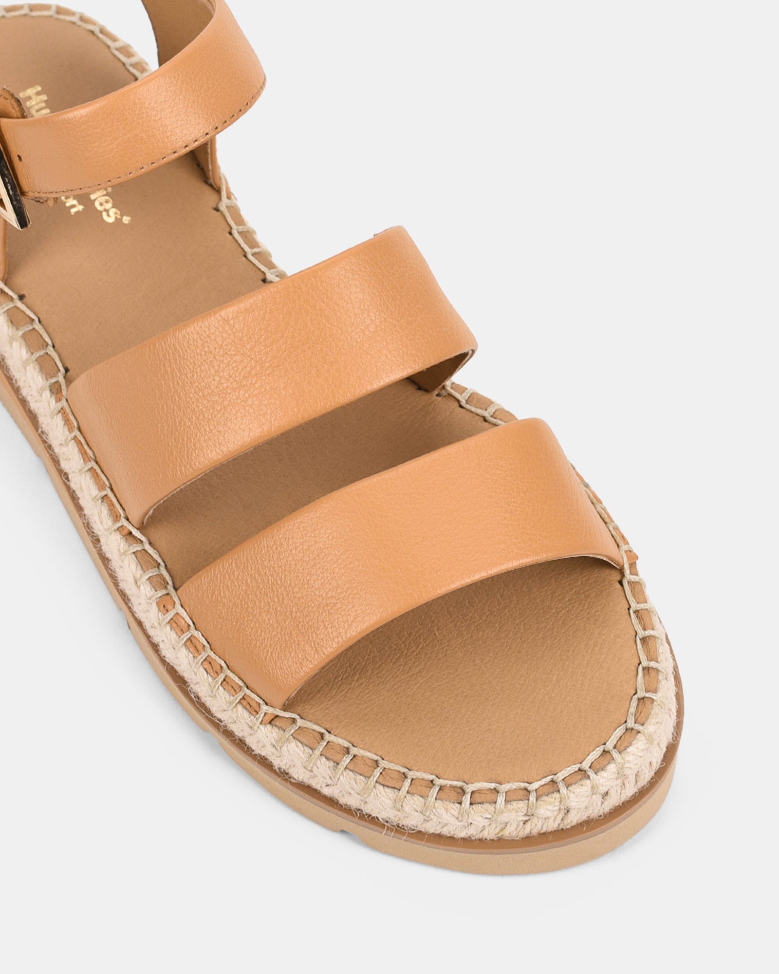 Sandały damskie caramel | Komfortowe, minimalistyczne | Lato