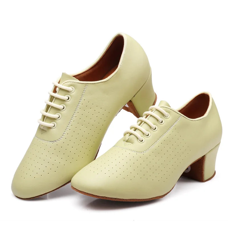 Buty do salsy damskie | Cekinowe, oddychające | Latino, jazz taneczny