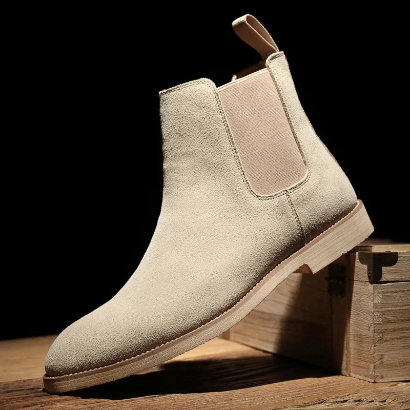 Sztyblety Męskie | Klasyczne Buty Chelsea