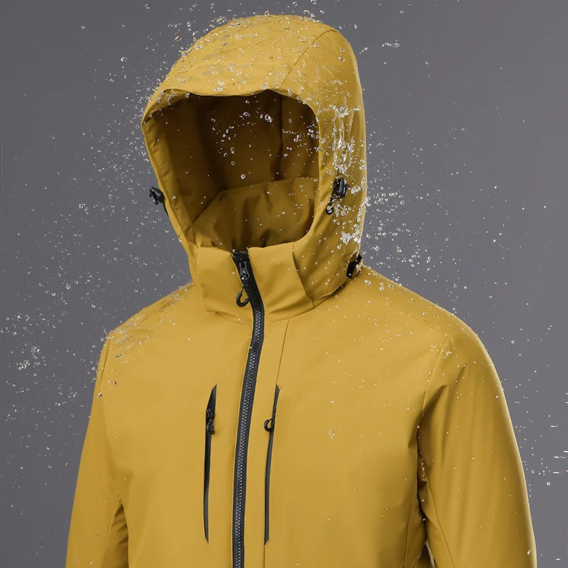Kurtka Softshell Męska | Wodoodporna, Polarowa | Hybrydowa, Ciepła