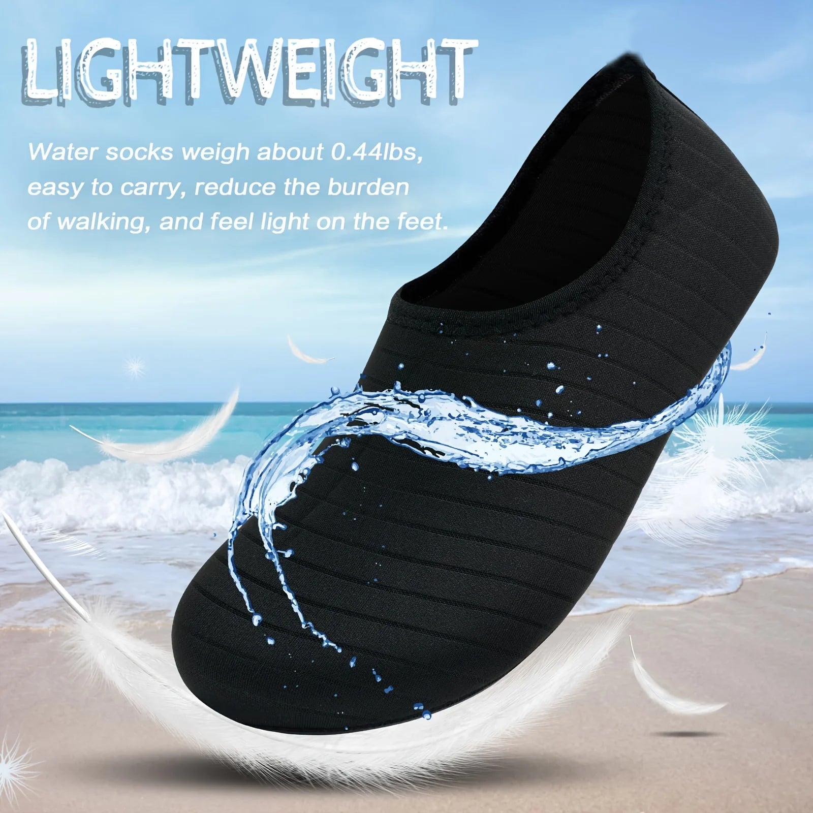 Buty do wody damskie | Antypoślizg, Szybkoschnące | Plaża