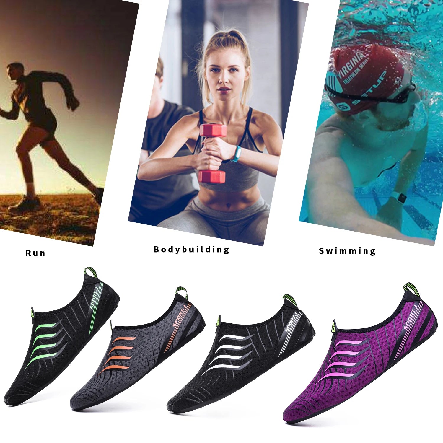 Sandały Aqua Sportowe | Unisex Oddychające Szybkoschnące