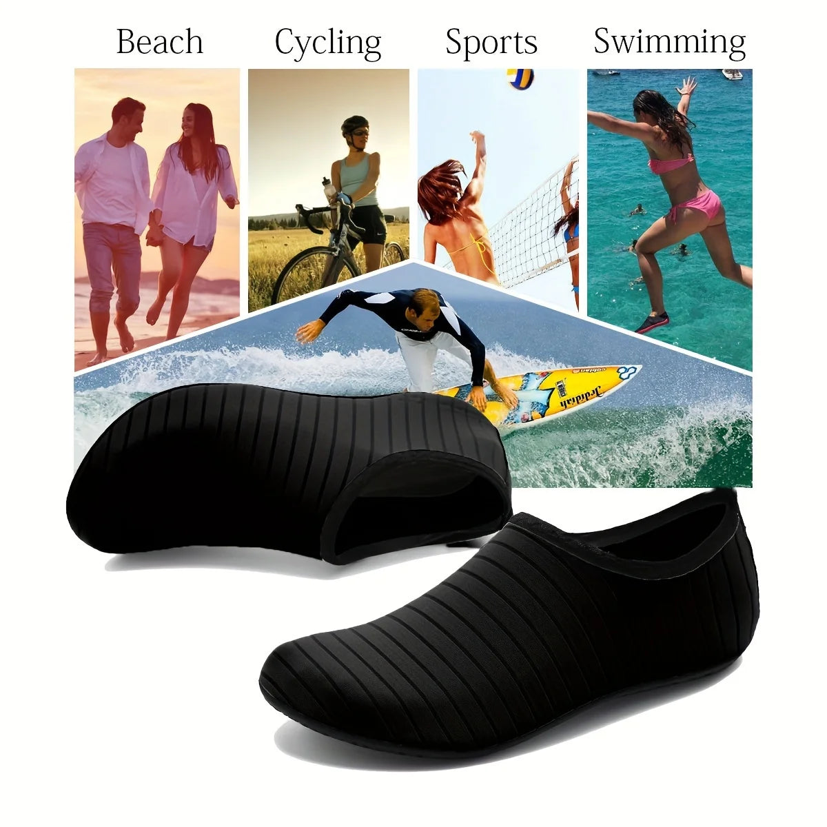 Buty do wody damskie | Antypoślizg, Szybkoschnące | Plaża