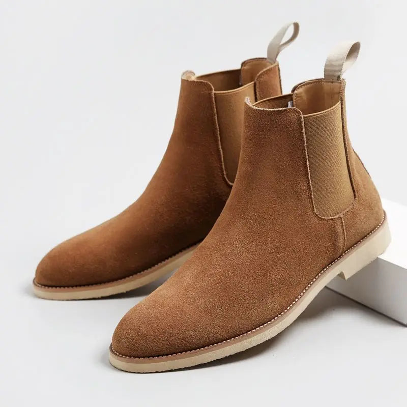 Sztyblety Męskie | Klasyczne Buty Chelsea