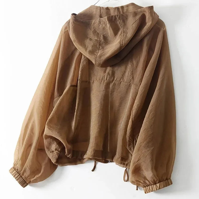 Bluza z kapturem ochronna UV | Lato, Oddychająca, Lekka