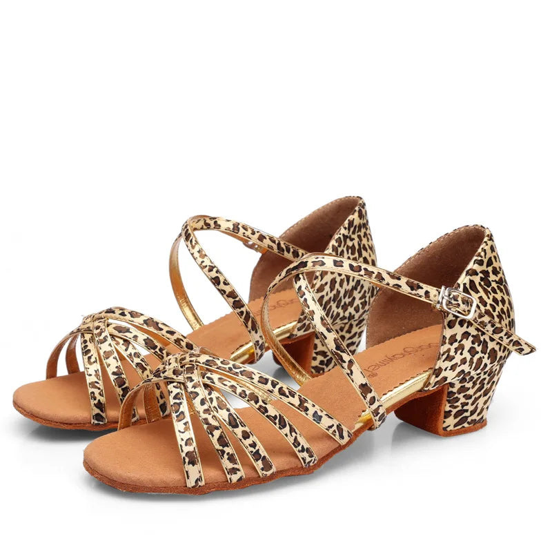 Buty do Tańca | Dziecięce, Latynoamerykańskie | Miękka Podeszwa, Cyrkonie