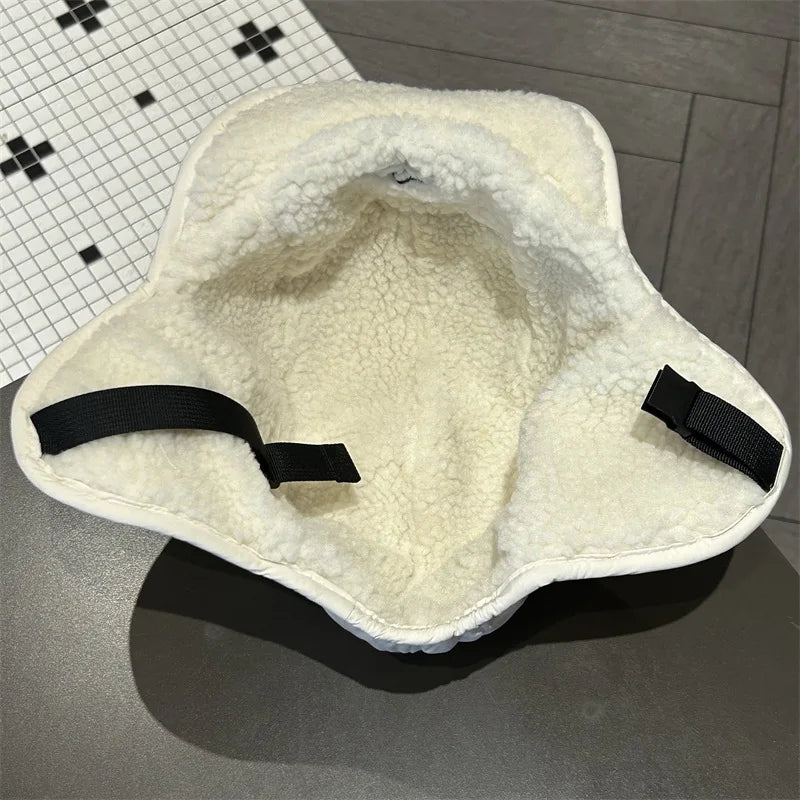 Czapka zimowa | Unisex, z nausznikami | Polarowa, ocieplana, na mróz