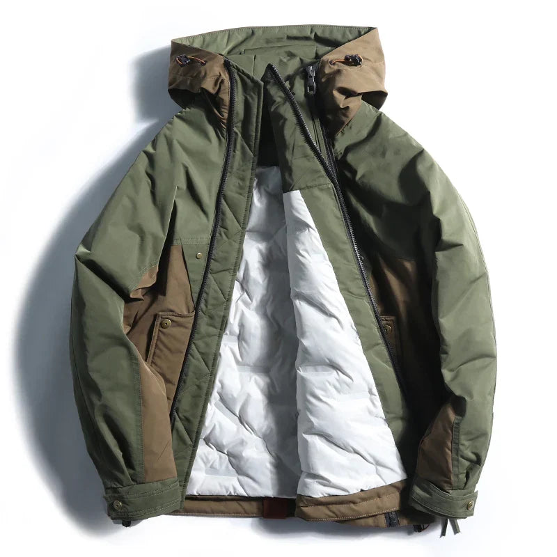 Kurtka przeciwdeszczowa | Techwear, Wodoodporna, Bloki Kolorów