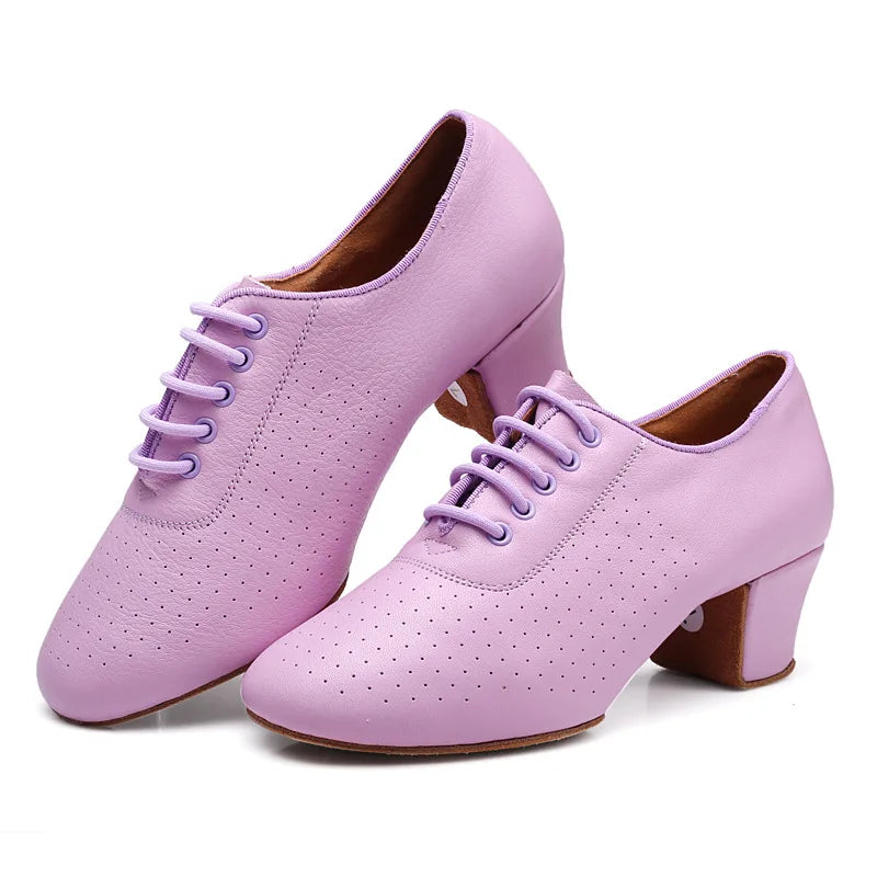 Buty do salsy damskie | Cekinowe, oddychające | Latino, jazz taneczny
