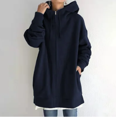 Vivano – Damski Hoodie z Zamkiem na Jesień/Zimę