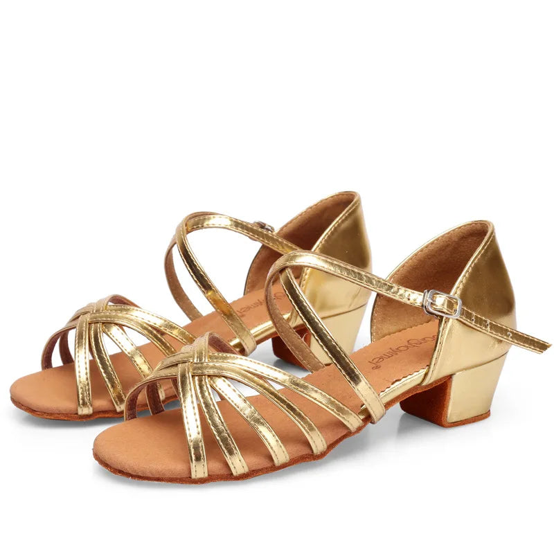 Buty do Tańca | Dziecięce, Latynoamerykańskie | Miękka Podeszwa, Cyrkonie